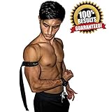 Occlusion Bands - Gain Muscle with Light Weights while training! Focus on Volume, and Watch the Muscles Pump and Growth - Quick-Release Buckle - Comes with Two Bands!