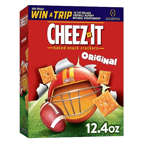 Cheez-It Cheese Crackers, Baked Snack Crackers, Lunch Snacks, Original ...