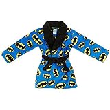 Batman Boys' Plush Robe Dc Comics Blue and Black ...