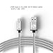 iHubr, SPECIAL SET – 2 PACK – 6.6 Ft (2M) Length, USB C Cable to USB 3.0, Nylon Braided Cable, Metal Housing, for New Macbook, Samsung Galaxy S8/S8+, Nexus 6P/5X and Other Type-C Devices