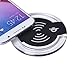 Galaxy S7/S7 Edge Wireless Charger, Lookatool Qi Wireless Charger Charging Pad For Samsung Galaxy S7/S7 Edge (Black)