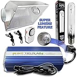 Yield Lab 400w HPS Air Cool Hood Grow Light Kit