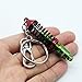 Waterwood Creative Auto Part Model TEIN Coilover Shock Absorber Keychain Key Chain Ring-Green&Black&Red