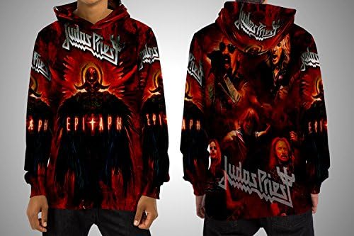 JUDAS PRIEST THRASH METAL BAND Custom Fullprint Sublimation Tshirt