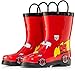 Disney Cars Kid's Lightening Mcqueen Boy's Red Rain Boots (Toddler/Little Kid) (9 M US Toddler)