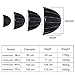Selens 36 inches / 90 Centimeters Parabolic Softbox with Bowens Mount, Hexadecagon Deep Parabola Quick Folding Softbox for Photo Studio Lighting Flash Light