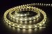 CBConcept UL Listed, 40 Feet, 4300 Lumen, 3000K Warm White, Dimmable, 110-120V AC Flexible Flat LED Strip Rope Light, 720 Units 3528 SMD LEDs, Indoor Outdoor Use, Accessories Included, Ready to use