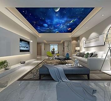 Universo Spazio Esterno 3d Soffitto Carta Da Parati Per Sala