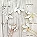 Aegenacess 5Pcs Wedding Hair Decorative Pins Side Set - Crystal Rhinestones Bridal Vine Clip Bridesmaids Gift Accessories for Bride Women (Gold Opal)