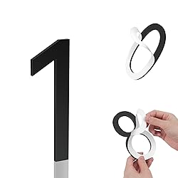 4 Inch House Numbers, Self-adhesive House Number
