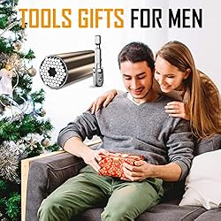 KEZKALS Gifts for Him, Universal Socket Set