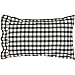 VHC Brands Standard Pillow Case Set, White Buffalo Check, 21x30, Set of 2