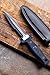 MTech USA Xtreme MX-8059BL Fixed Blade Tactical Knife, Two-Tone Half-Serrated Blade, Black/Blue Handle, 9-Inch Overall