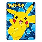 Pokémon "Pikachu" Fleece Throw Blanket, 45 x