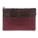 FakeFace Multi-funtional Nylon Zipper Travel Handbag Pouch / Bag in Bag / Insert Organizer / Cosmetic Toiletry Bag Pocket / Makeup Bag / Tidy Bag Dark Red