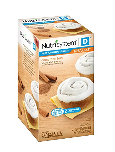 Nutrisystem ® D® Cinnamon Bun, 8 Count Nutrisystem ® D® Cinnamon Bun, 8 Count