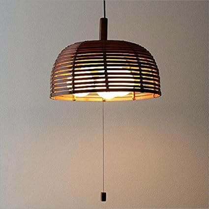 Amazon ペンダントライト 3灯 おしゃれ Led対応 100w プルスイッチ シーリングライト アジアン モダン 和風 洋風 吊り下げ 照明器具 バンブーペンダントライト Kkm8447 ギギliving ペンダントライト