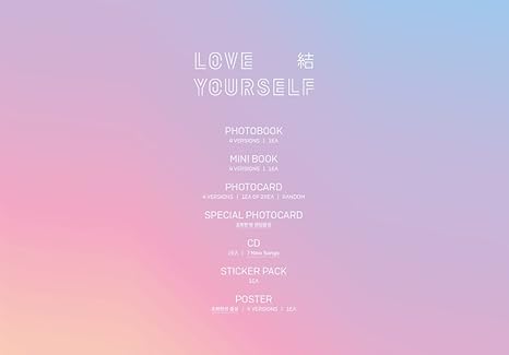 Amazon Com Bts Love Yourself çµ Answer S E L F Ver All