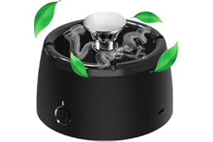 EONTHRY Smokeless Ashtray Smoke Removing Multifunctional 2 in 1 Air Purifier Portable Ashtray Smokeless Ashtrays Outdoor Desktop USB Rechargeable Electric for Home Office