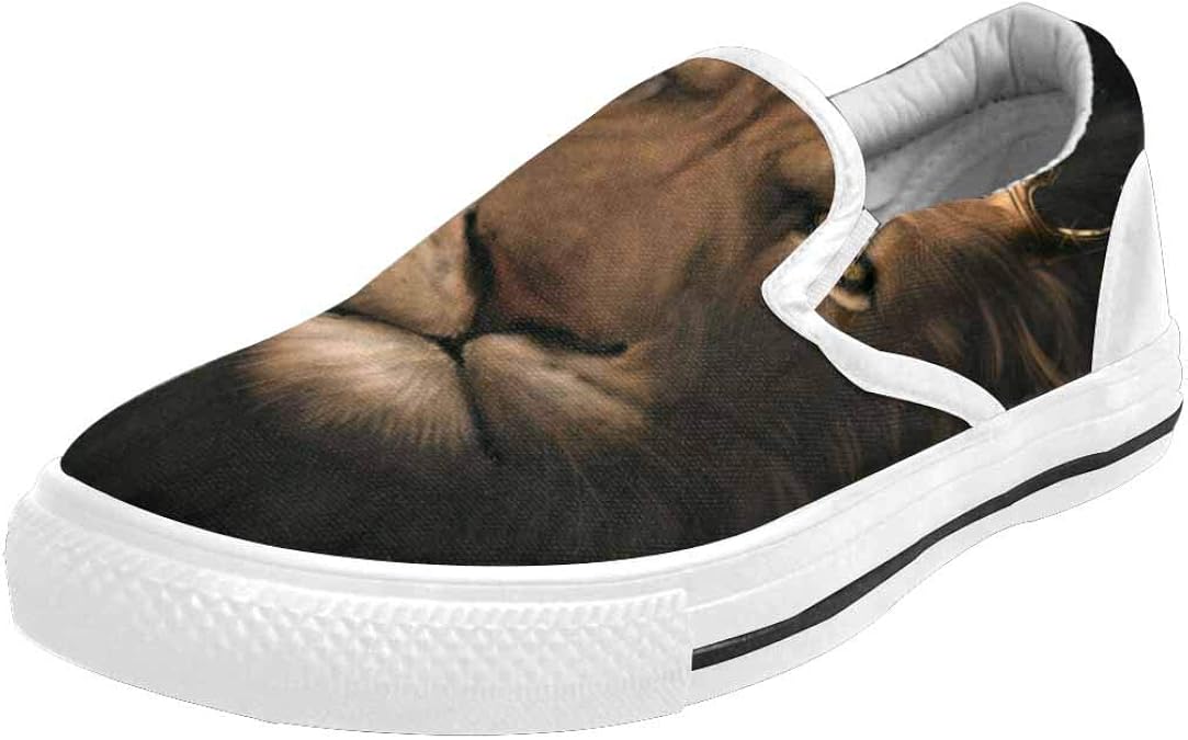 shoes with lion head on back