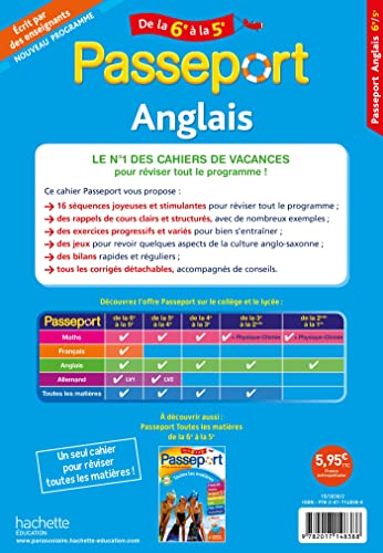 Passeport Anglais De la 6e à la 5e - Cahier de vacances 2023 - Image 3