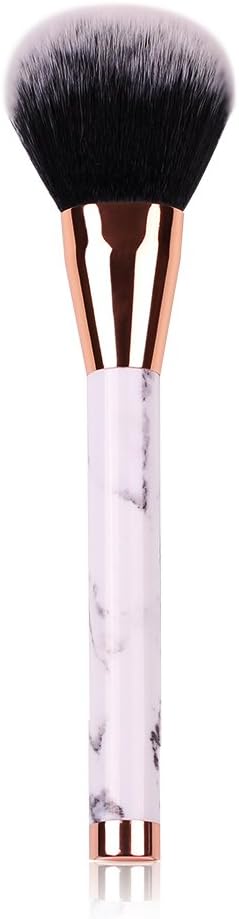 Real Perfection Powder Makeup Brush, Single Large Blush Brush Blending Brush Soft Face Mineral Powder Foundation Bronzer Buffing Brush 1 Piece