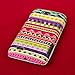 Empire Mpero Snapz Series Rubberized Case for Motorola Droid 4 XT984 - Aztec Fiesta