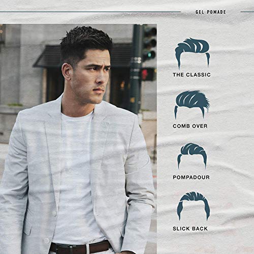 Hair-Craft-Co-Pomade-4oz-Best-Semi-Matte-Finish-Shine-Original-Hold-Medium-Strength-Gel--Mens-Styling-Product-Barber-Approved-Water-BasedSoluble-Boss-Scented-StraightThickWavy-Hair