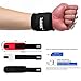 HURMES Wrist Brace - Compression Strap Support for Men Women Arthritic Pain Relief, Weak and Sore Wrists, Sports Injury Rehabilitation - Premium Wrist Band for Working Out - Single (Black)