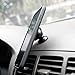 ICONFLANG Magnetic Car Holder Unique Magnetic Sitck Car Mount, Compatible with Most Case and Cell Phone – with 2 Metal Plates - Black