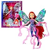 Witty Toys World of Winx - Dreamix Fairy Doll - Bloom 28cm with Magical Robe