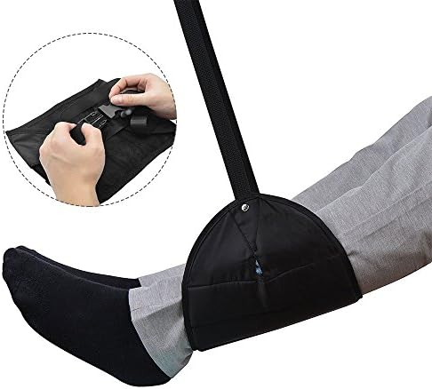 Portable Footrest Folding Carry-on Relax Pillow Flight Seat Use It In Office, School, Bus, Train, Long-distance Subway Or Airplane Trip.enjoy Your Time During Using