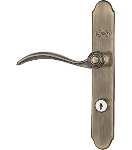 Larson® 20297820 Quickfit™ Keyed Handleset, Antique Brass - Amazon.com