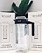 Cold Brew Coffee Maker by Reveille - Iced Coffee Maker Produces 1300ml (5+Cups), Premium Borosilicate Glass Container with Easy to Use Filtration System and Unique Lid Design to Keep Cold Brew Fresh