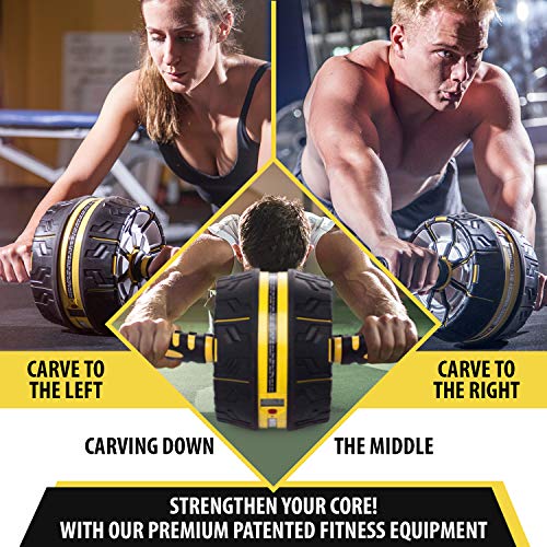Ab Roller Exercise Wheel Core Training Equipment, Abs
