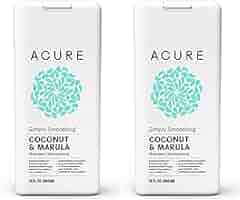 acure organics coconut straightening brazilian natural shampoo