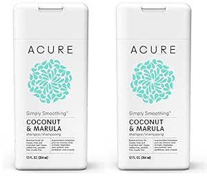 acure organics coconut straightening brazilian natural shampoo