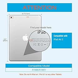 MoKo Case Fit iPad Air 2 - Slim Lightweight Smart