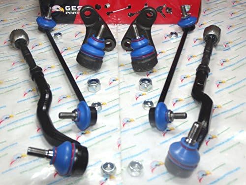 GES PARTS 8PCS Front Inner Ball Joints Stabilizer Links Tie Rods 01-05 BMW E46 325Xi 330Xi