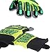 Heavy Duty Work Gloves with Knuckles pads, Anti Vibrant Safety Gloves with Grip, Industrial Impact Working Gear, Durable Protective work wear for Mechanic, Automotive Repair, Construction, Oil & Gas