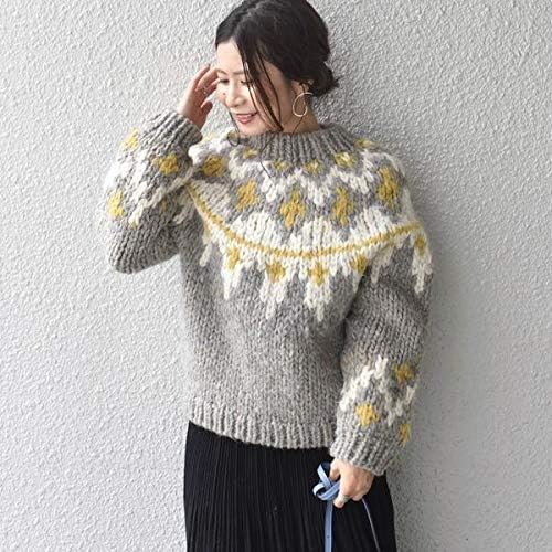 Amazon シップス レディース Ships For Women ノルディックニットプルオーバー ライトグレー One Size セーター 通販