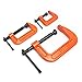 PONY Malleable Iron C-Clamp Set, 3-Piece, (1