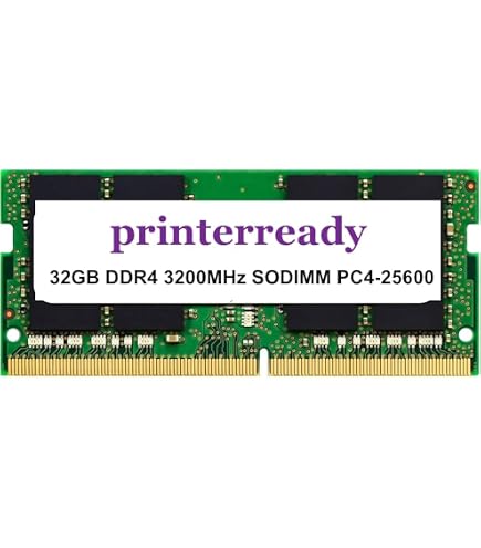 Samsung 32GB (1x32GB) DDR4 3200 MHz PC4-25600 SODIMM 2Rx8 CL22 1.2