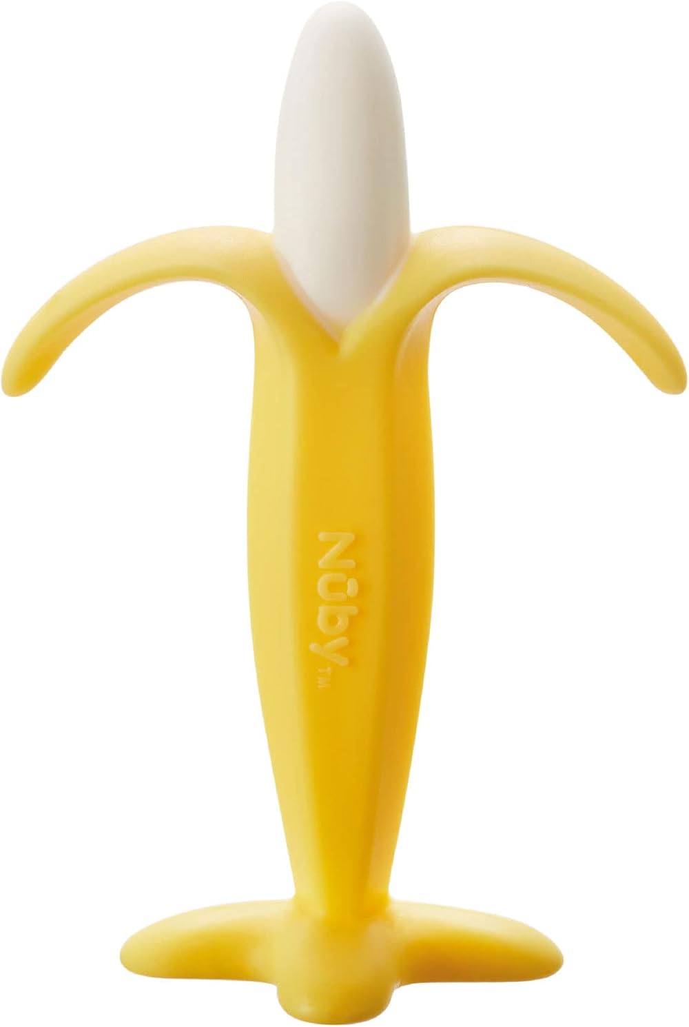 Nuby Banana Soothing Teether BPA-Free Easy Grip 3 Months Plus One Size
