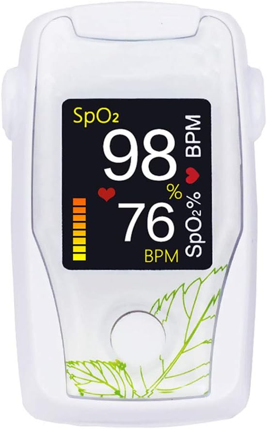 LGP Finger Pulse Oximeter Sleep Oxygen Monitor Finger Pulse Oxygen Saturation Detector with alarm and night data storage function