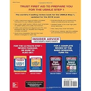 First Aid for the Usmle Step 1, 2016