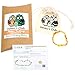 Baltic Amber Teething Bracelet/Teething Anklet For Babies, Toddlers & Kids (Unisex, Raw Unpolished Honey, 5.5