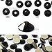 JET (280) black Swarovski NEW 2088 XIRIUS Rose 20ss 5mm flatback No-Hotfix rhinestones ss20 144 pcs (1 gross) *FREE Shipping from Mychobos (Crystal-Wholesale)*
