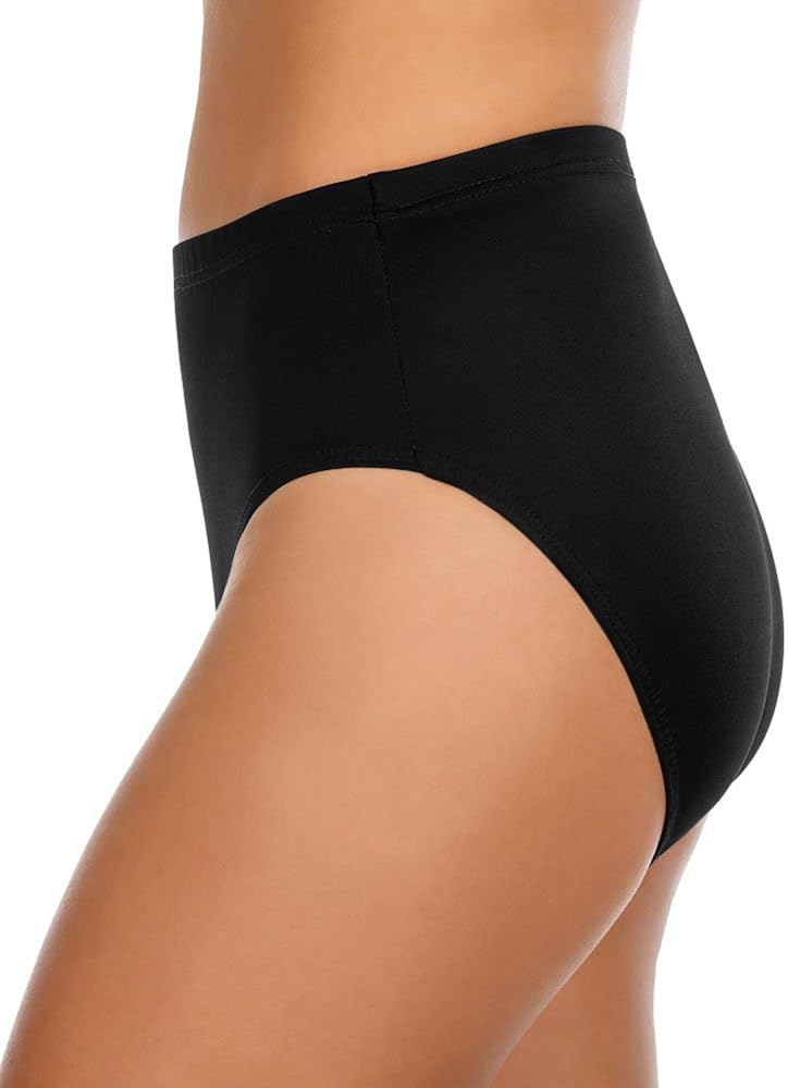 Miraclesuit Women's Swimwear Basic Pant High Waist Slimming Brief Bathing Suit Bottom: Miraclesuit: Clothing