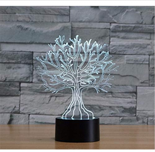 3d regalo de la novedad led luz